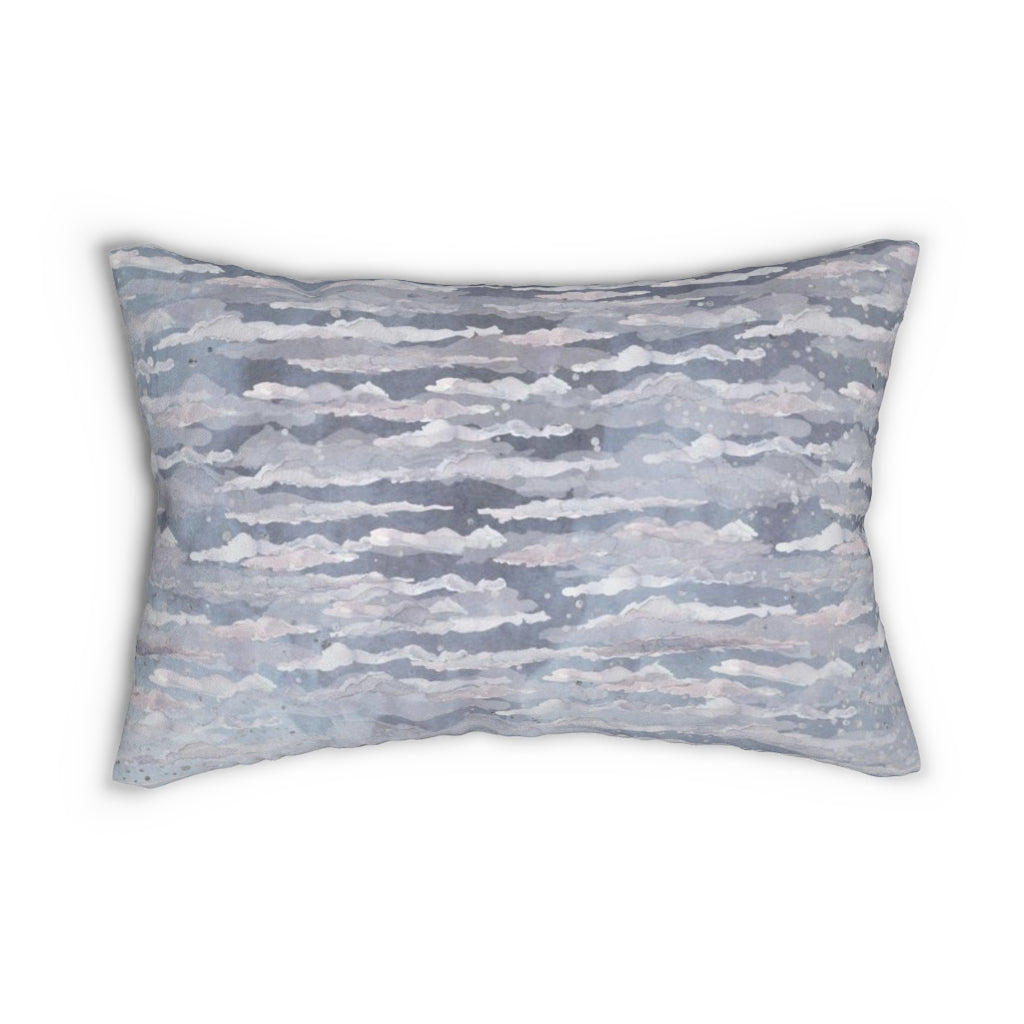 Lumbar rectangle throw pillow