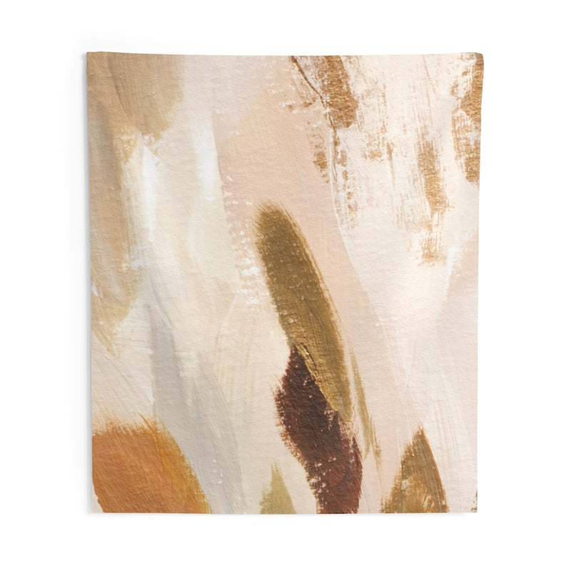 Abstract Tapestry | Beige Yellow White Green