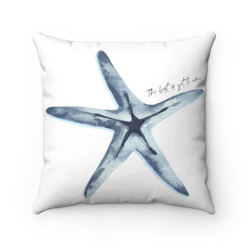 Boho Pillow Cover | Sky Blue Starfish