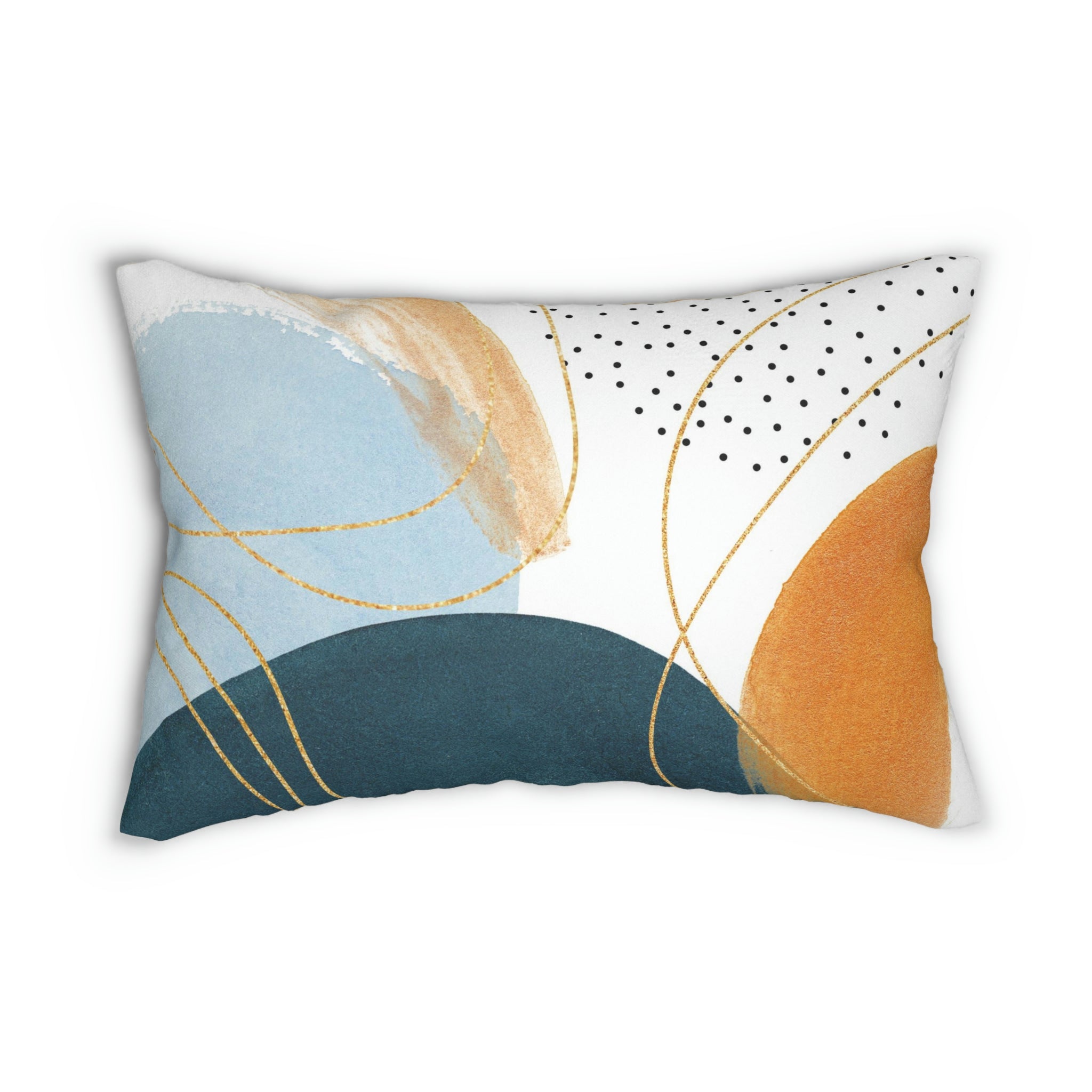 Lumbar rectangle throw pillow