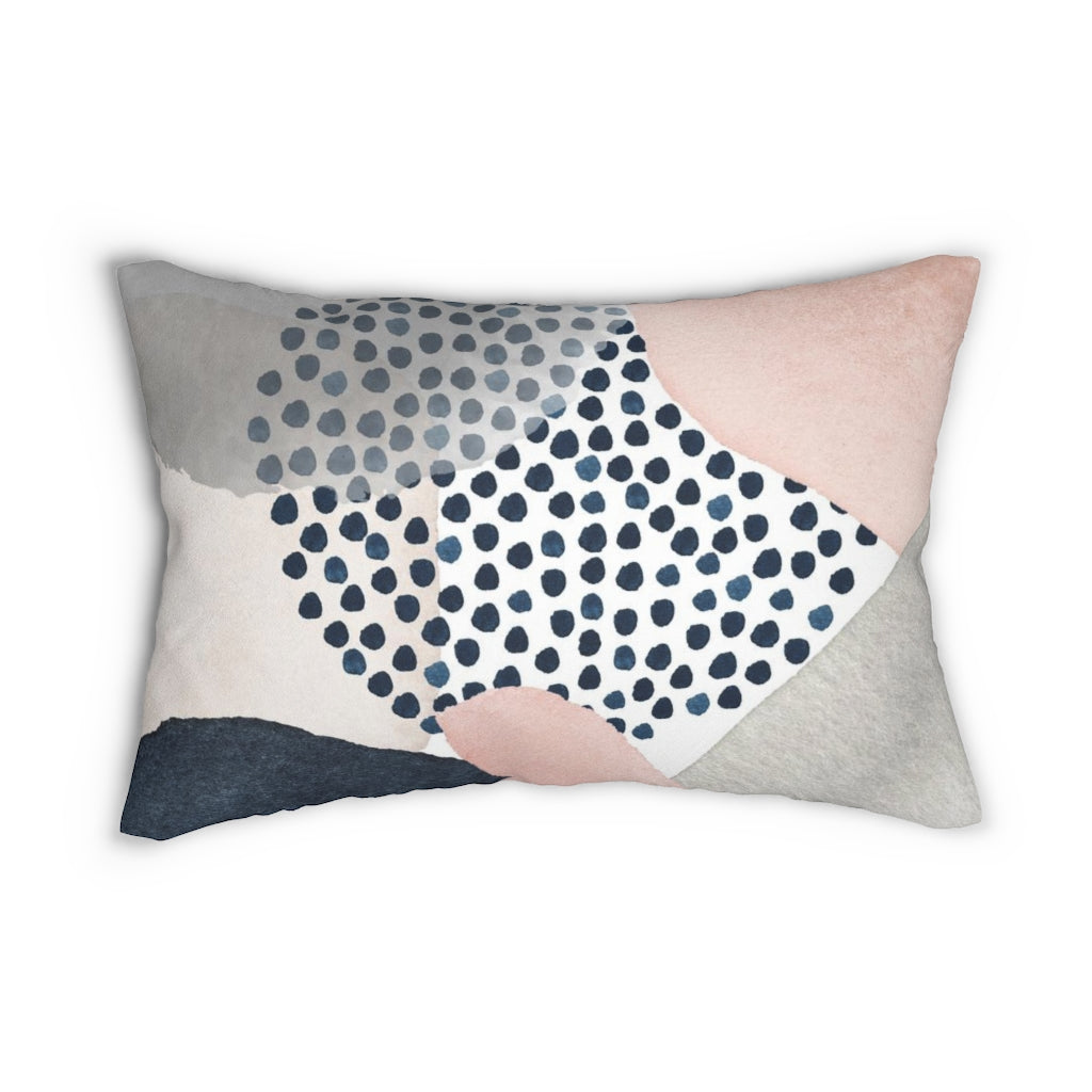 Lumbar rectangle throw pillow