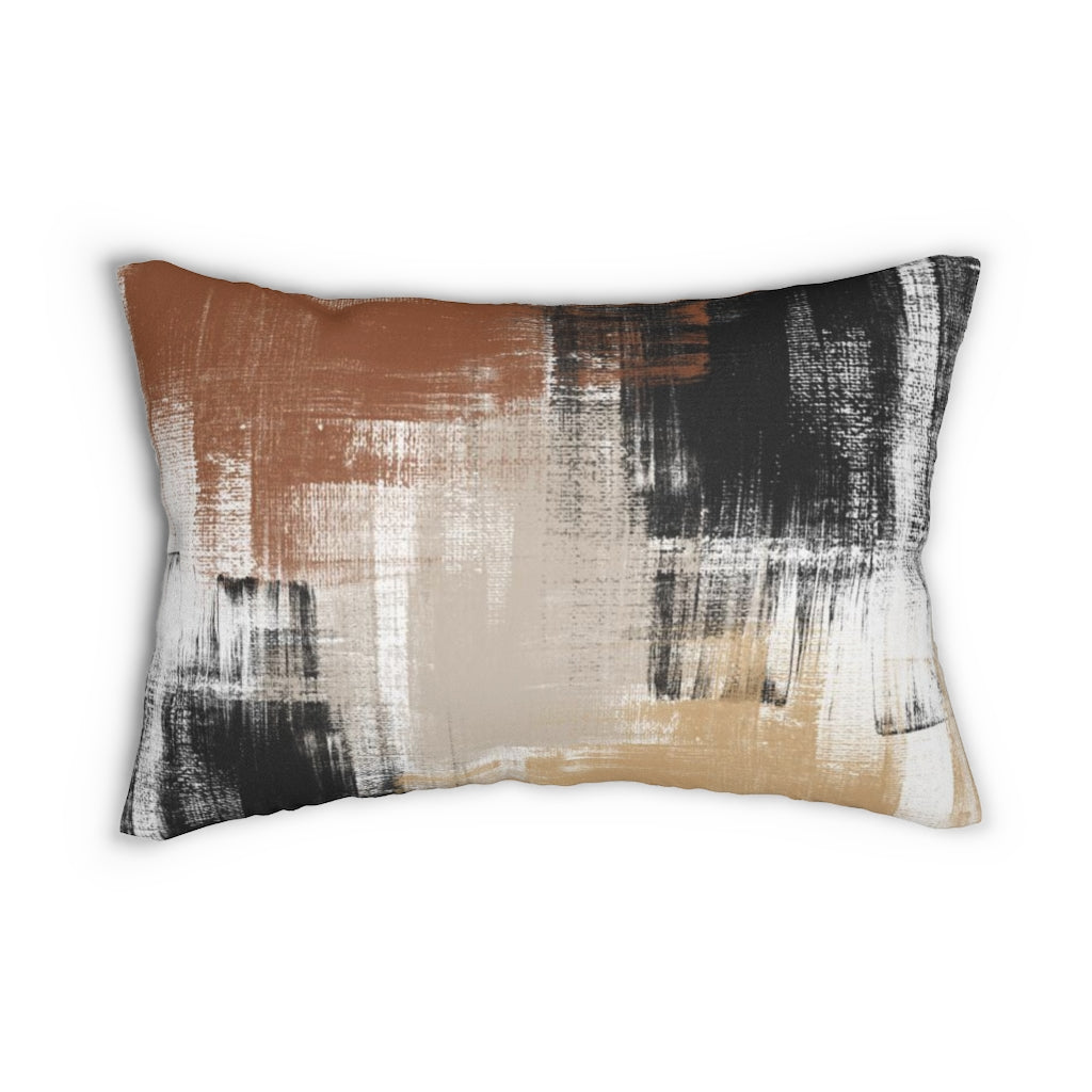 Lumbar rectangle throw pillow