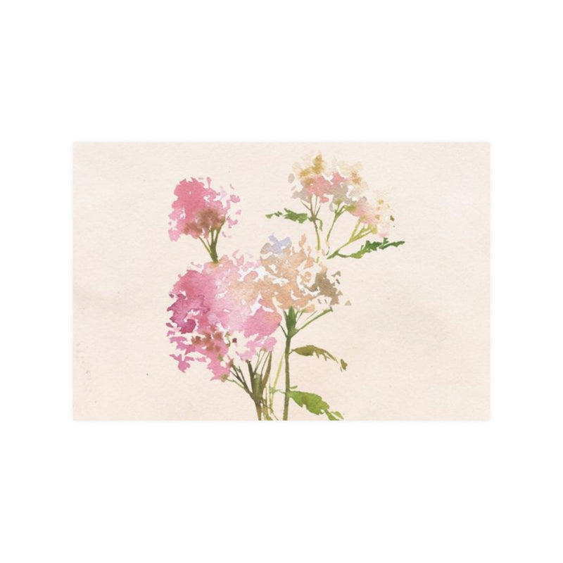 Wild Flowers Art Prints | Peach Pink Wildflower