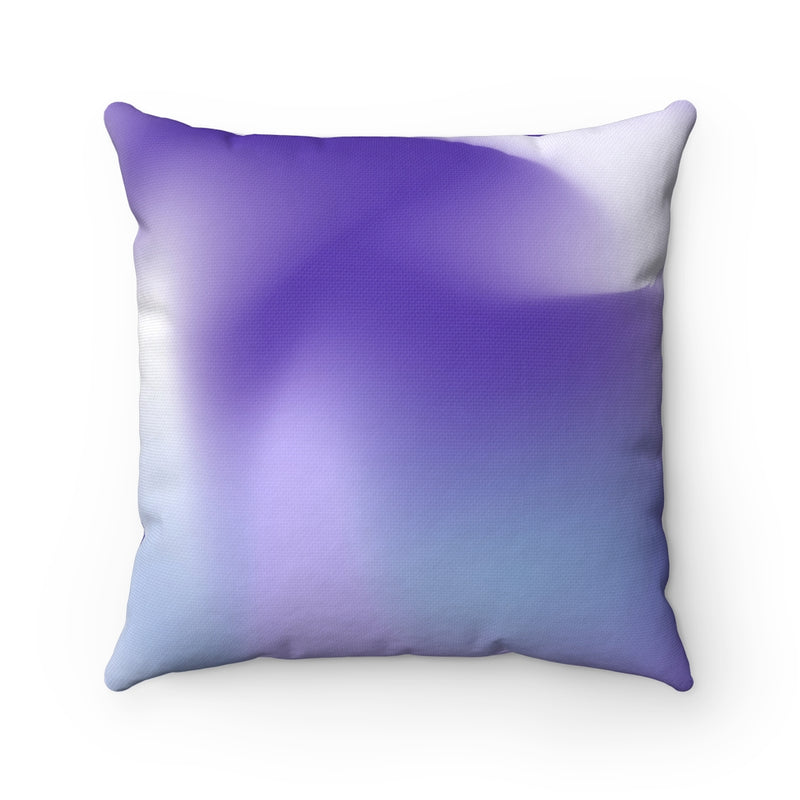 Abstract Boho Pillow Cover | Purple Blue