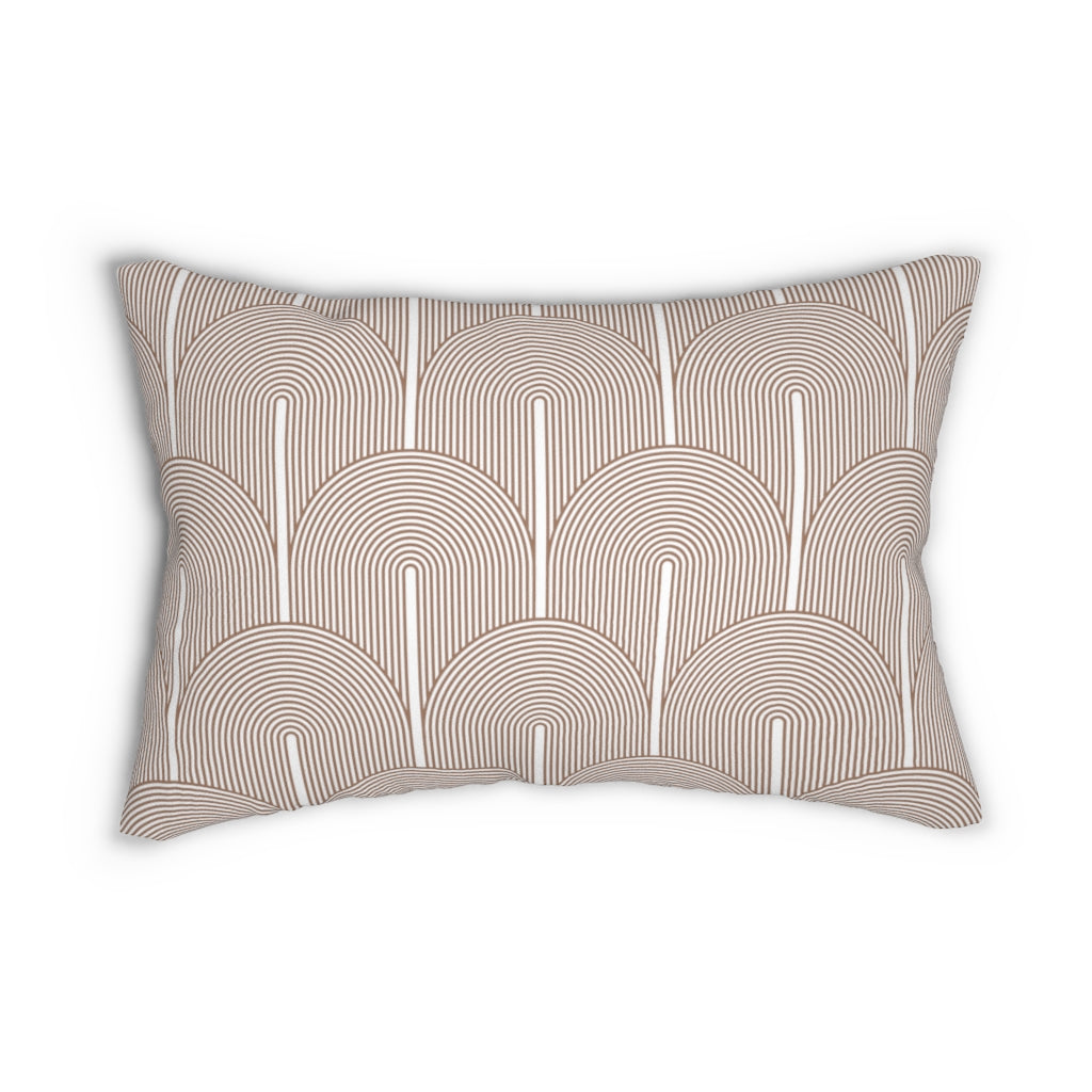 Lumbar rectangle throw pillow