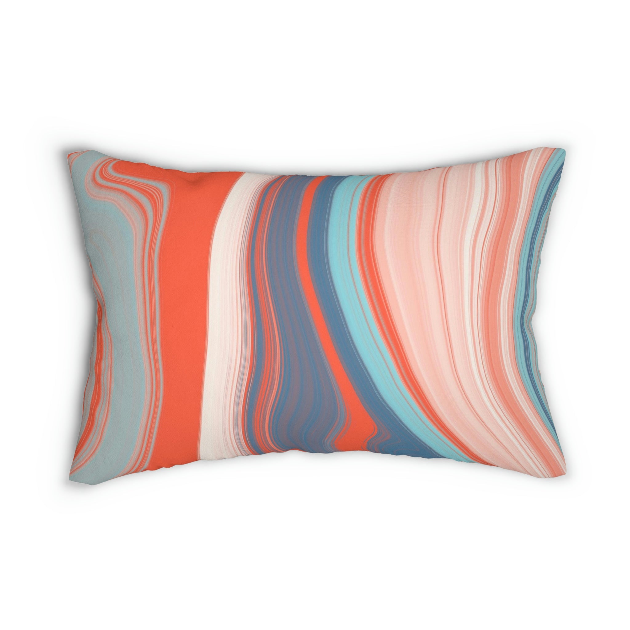 Lumbar rectangle throw pillow