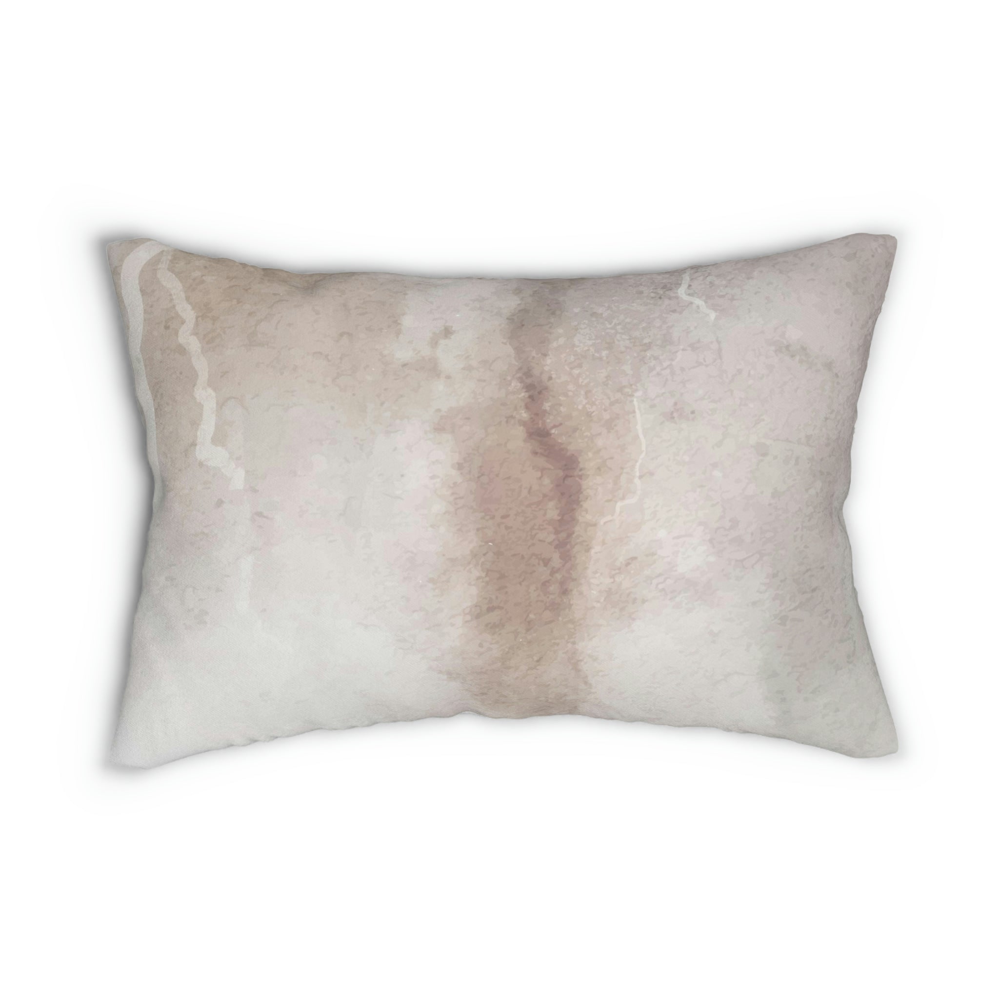 Lumbar rectangle throw pillow