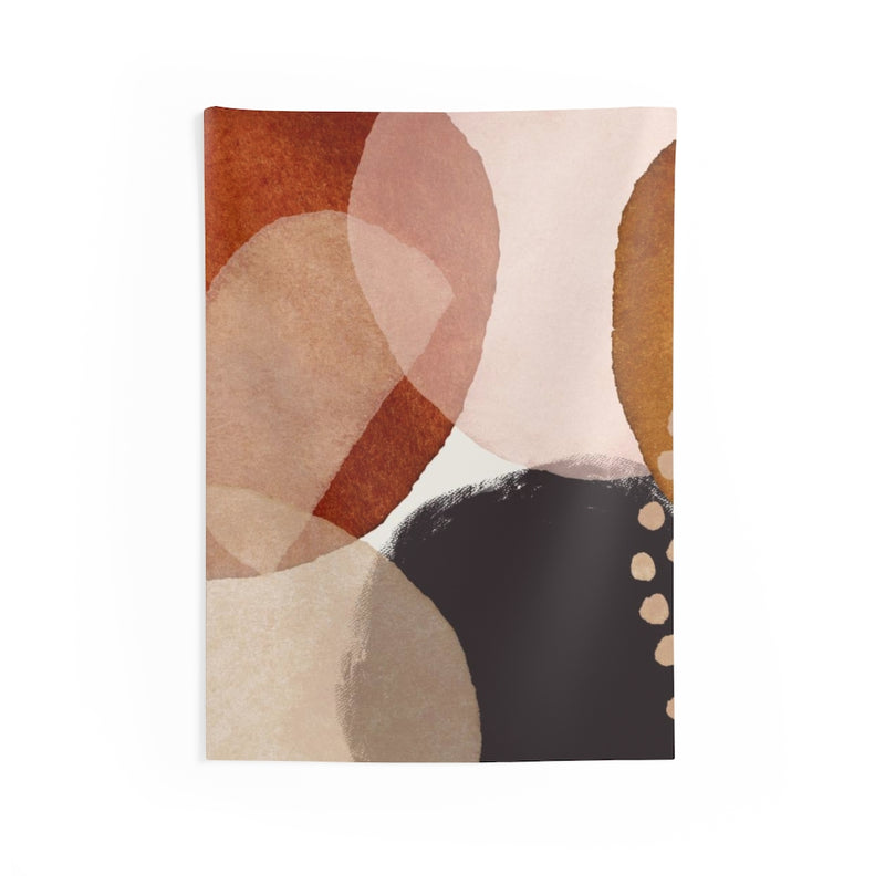 Abstract Tapestry | Rust Beige Brown