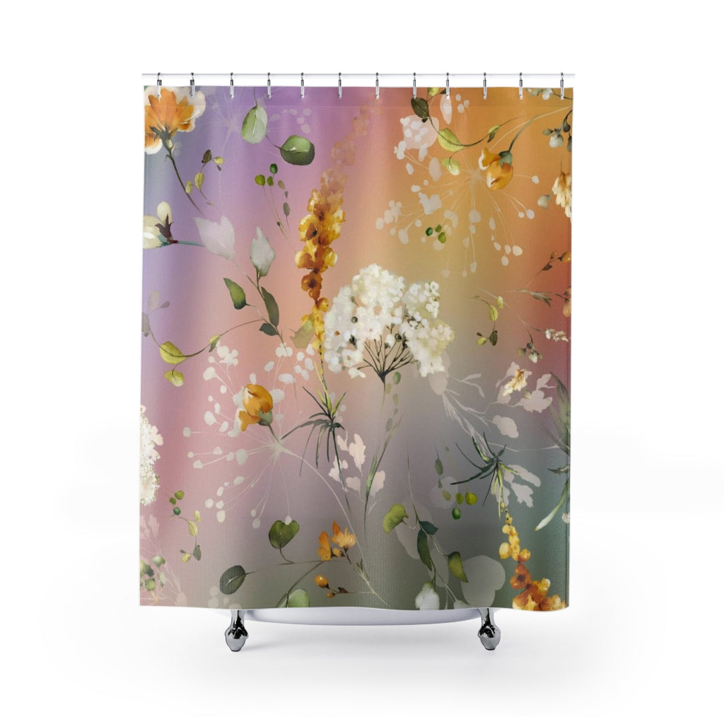 Floral Shower Curtain | Wild Flowers