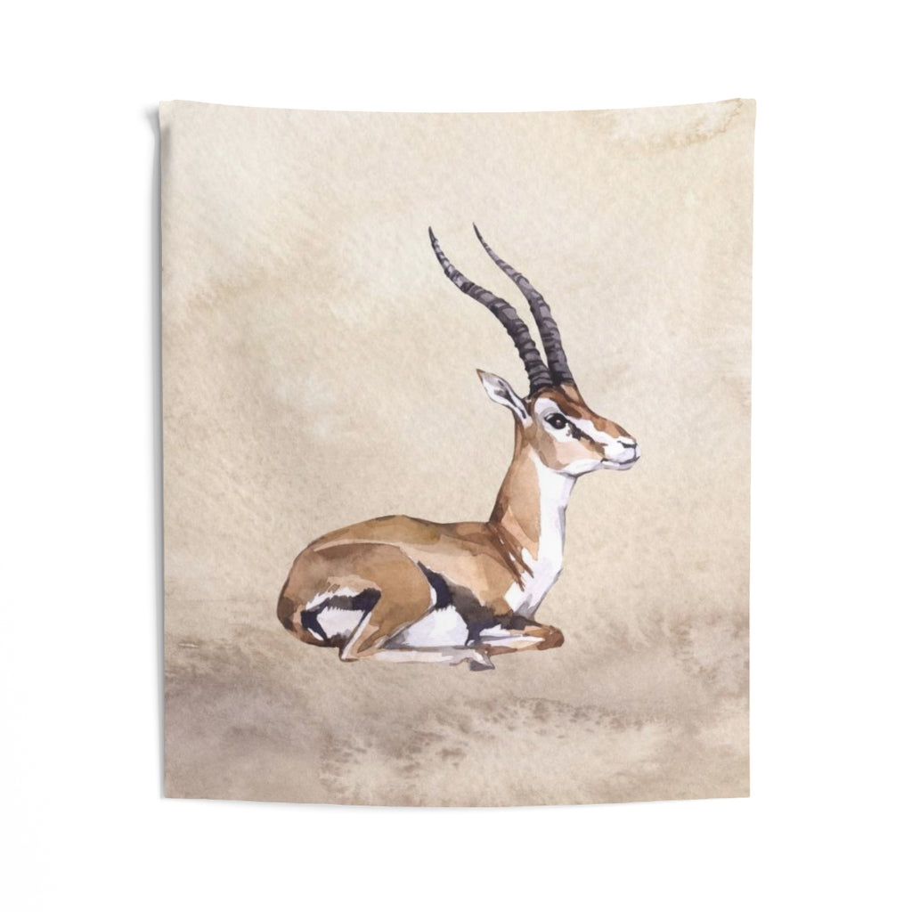 Safari Tapestry | Beige Gazelle