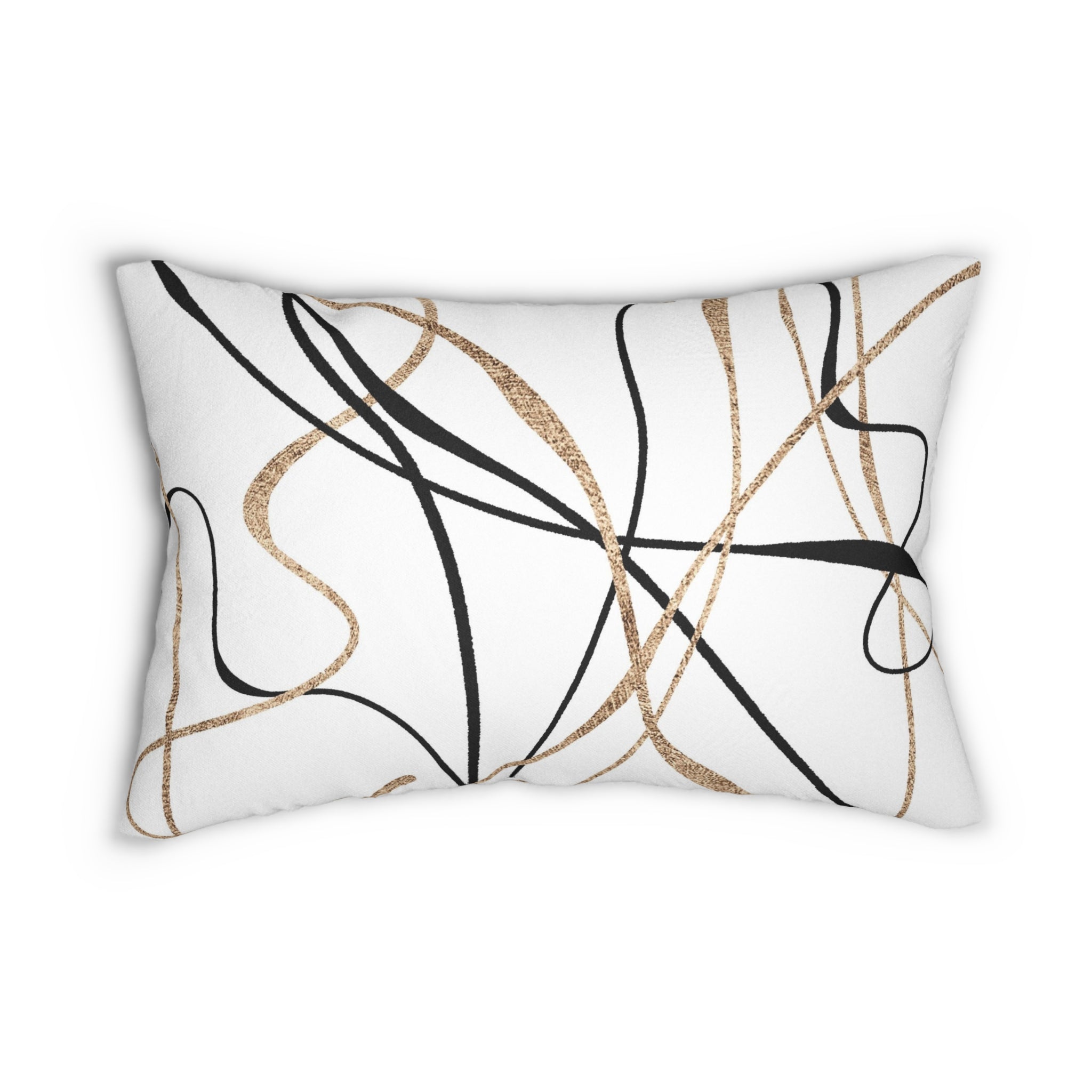 Lumbar rectangle throw pillow