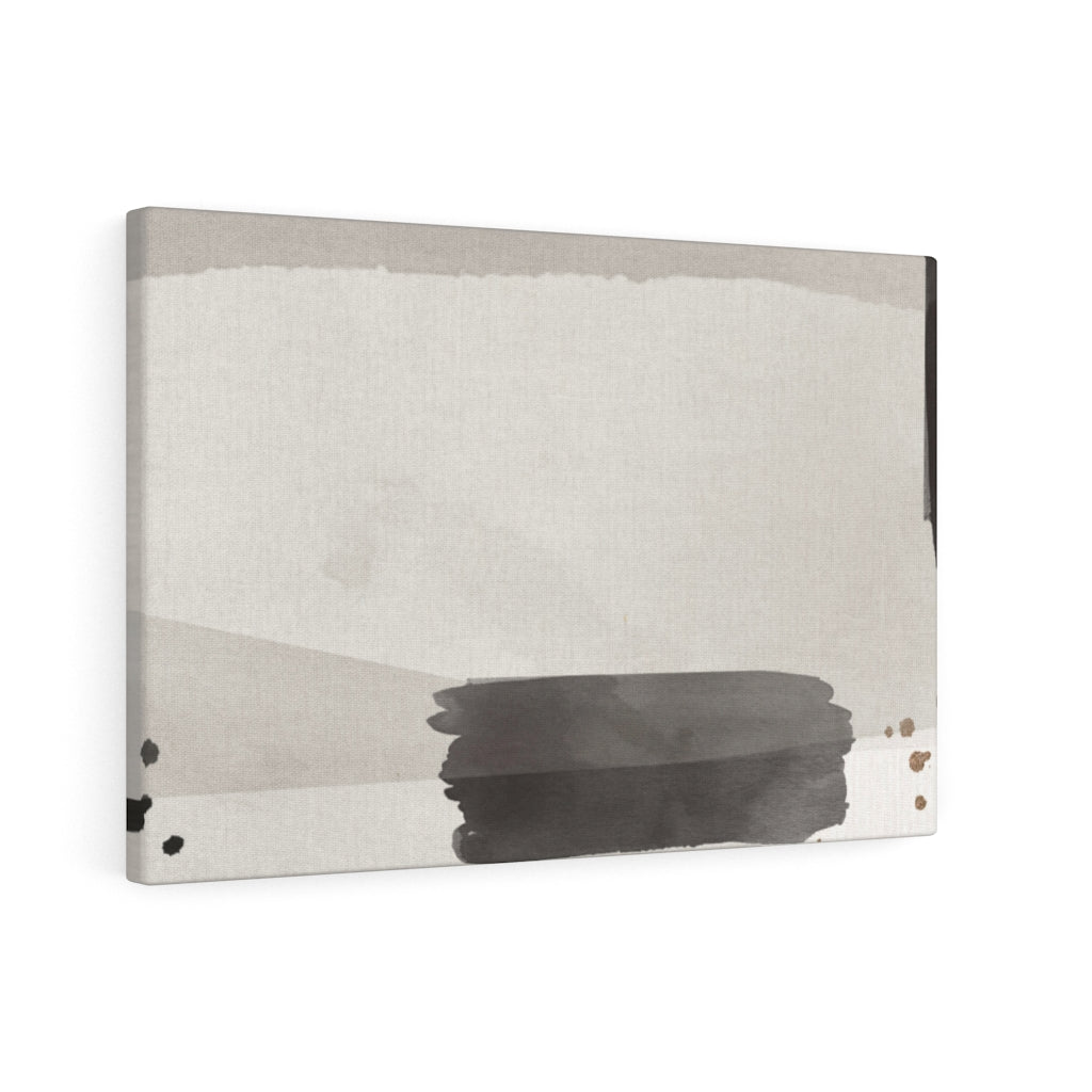 ABSTRACT WALL CANVAS ART | White Grey Black