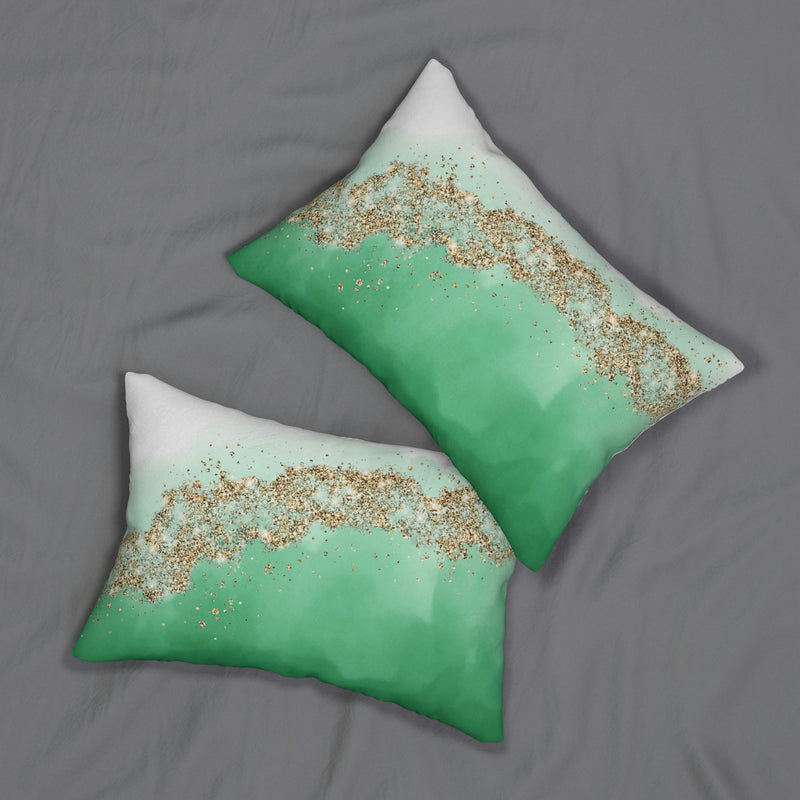 Lumbar Pillow | Sage Green Ombre