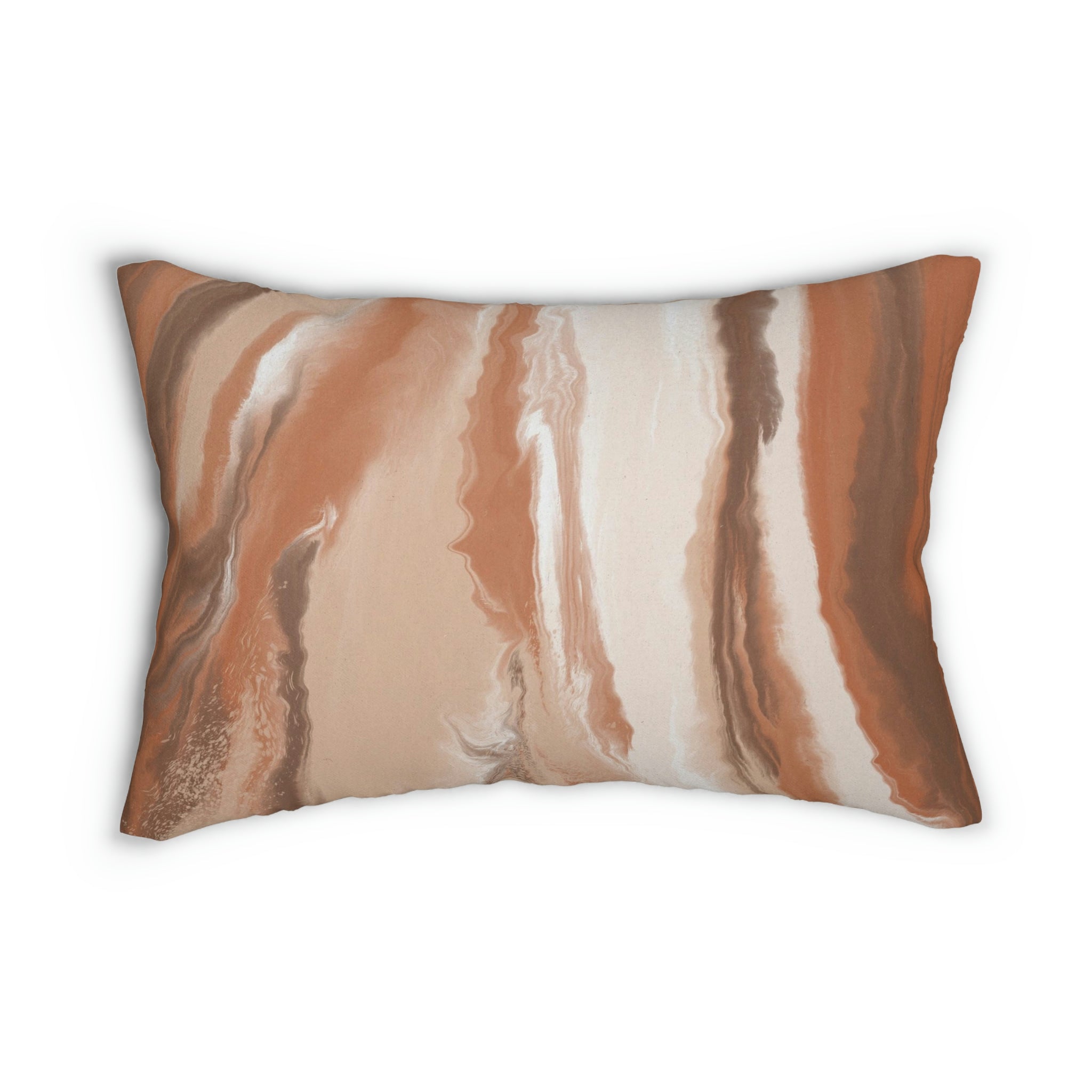 Lumbar rectangle throw pillow