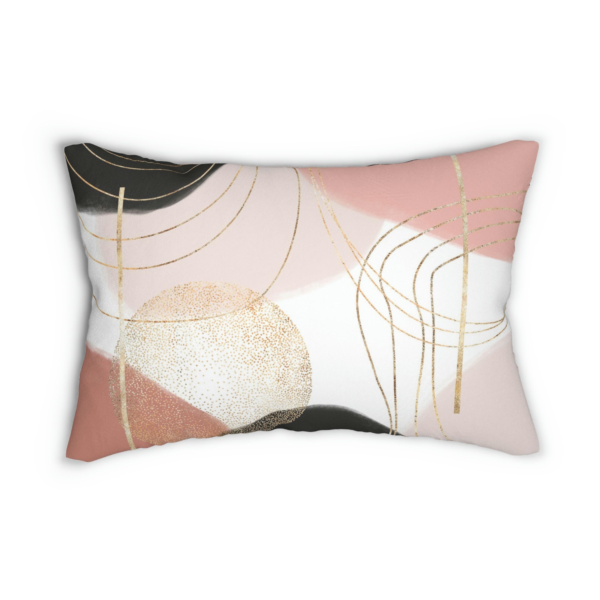 Lumbar rectangle throw pillow