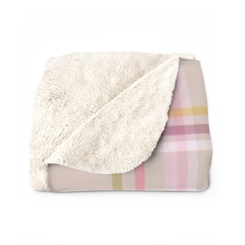 Pink Comfy Blanket | Plaid Minimalist
